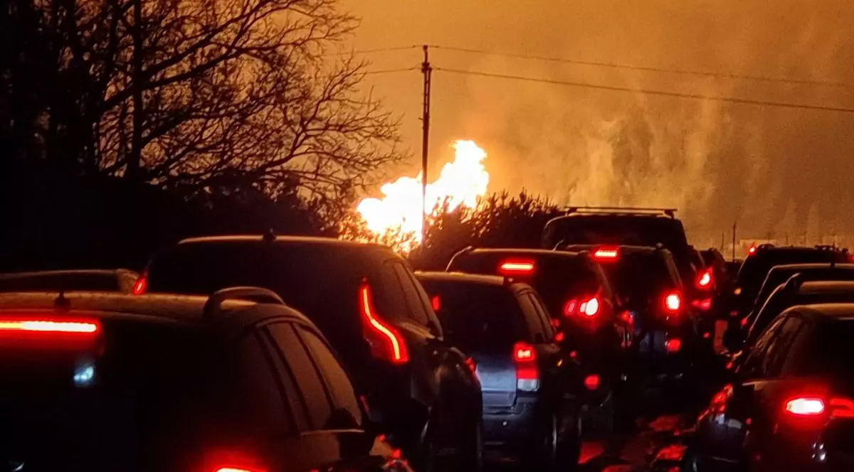 Explozie la o conductă de gaz dintre Letonia și Lituania. „Flăcările se ridicau la 50 de metri”, spune primarul