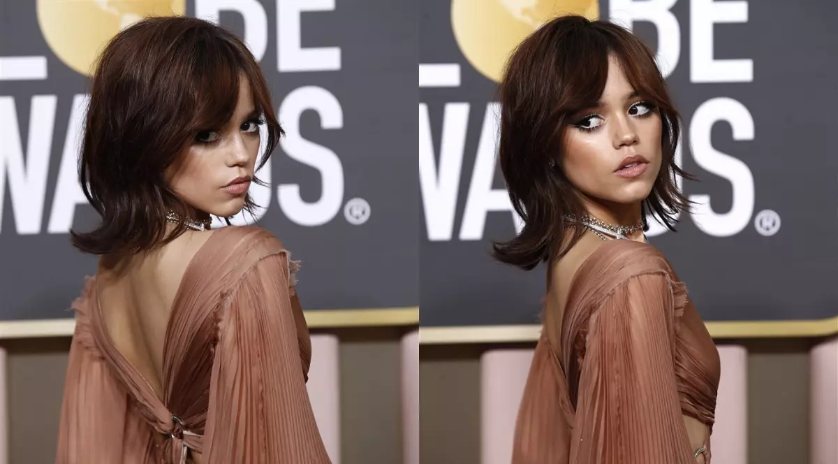 Vedete la Globurile de Aur 2023. Cum a apărut Jenna Ortega, cunoscută drept „Wednesday”