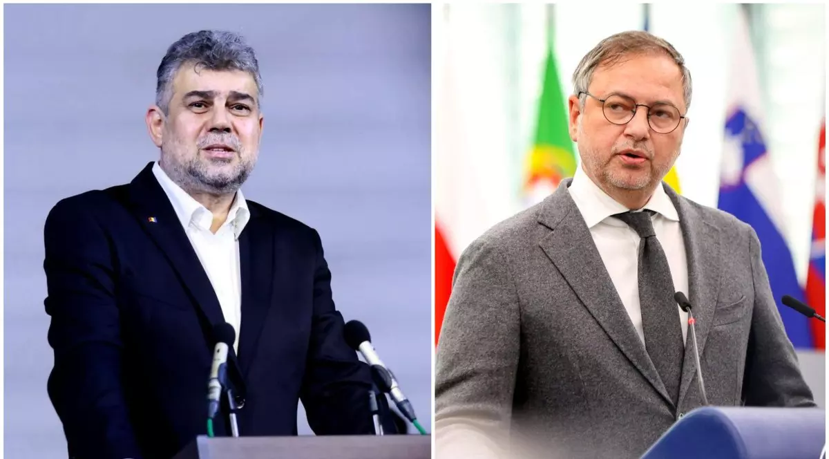 Colaj foto: Marcel Ciolacu (stânga) și Dan Motreanu (dreapta)