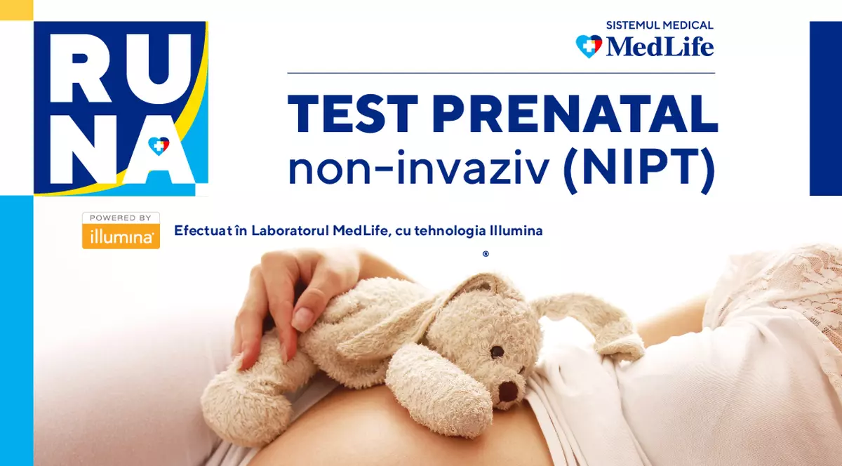 MedLife extinde opțiunile de screening pentru femeile însărcinate cu RUNA, un test prenatal noninvaziv procesat în Laboratorul de Genetică și Biologie Moleculară din București