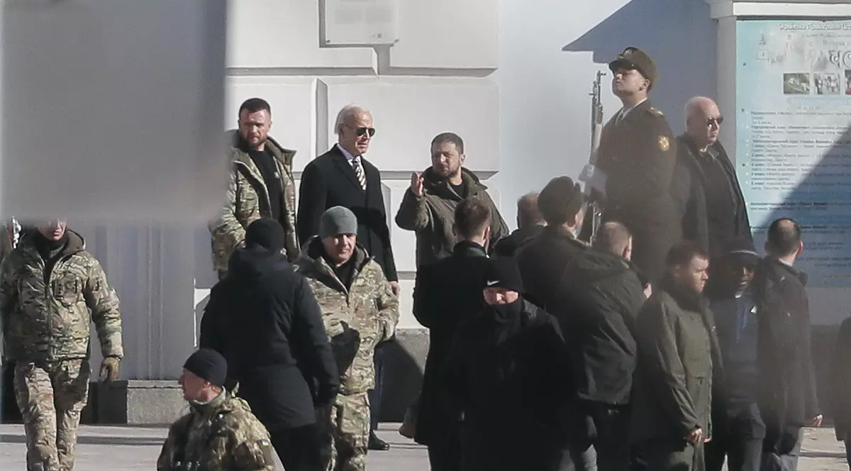 Detalii despre vizita lui Biden la Kiev, un secret păstrat timp de 24 de ore. Cum a ajuns în capitala Ucrainei
