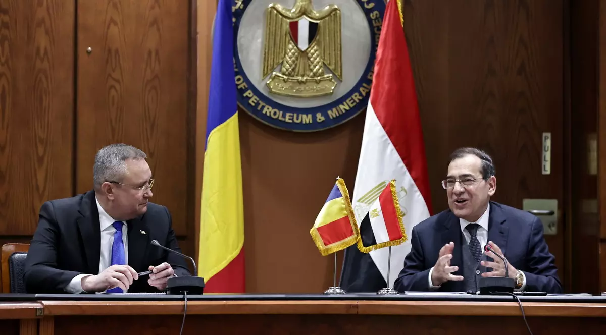 Nicolae Ciucă, în Egipt: România este interesată să completeze necesarul de consum utilizând terminalul de gaze lichefiate egiptean