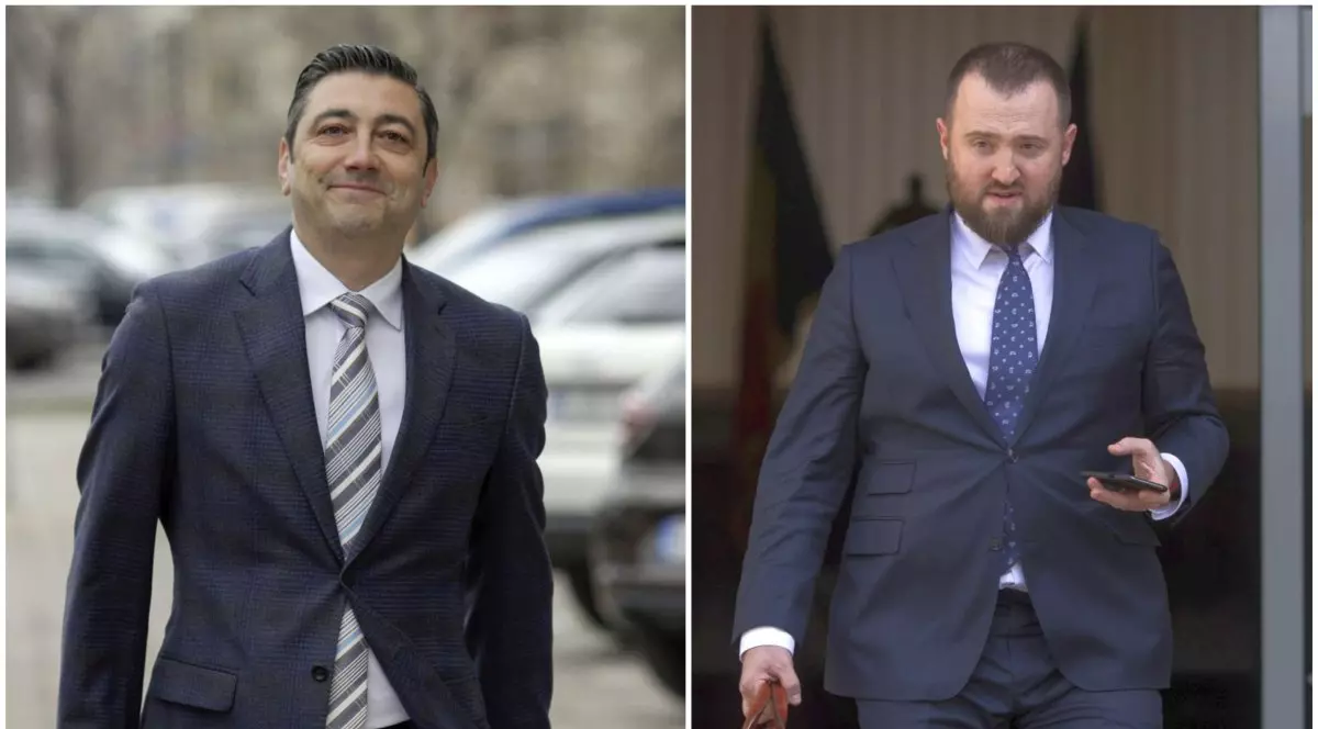 Alex Florența (stânga), propus la șefia Parchetului General și Marius Voineag (dreapta), propus la șefia DNA. Foto: Inquam Photos