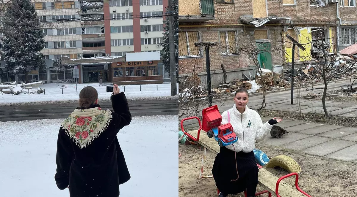 O tânără din Nikolaev documentează ororile războiului pe Instagram: „Iubesc viața și nu plănuiesc să mor nici în seara asta”