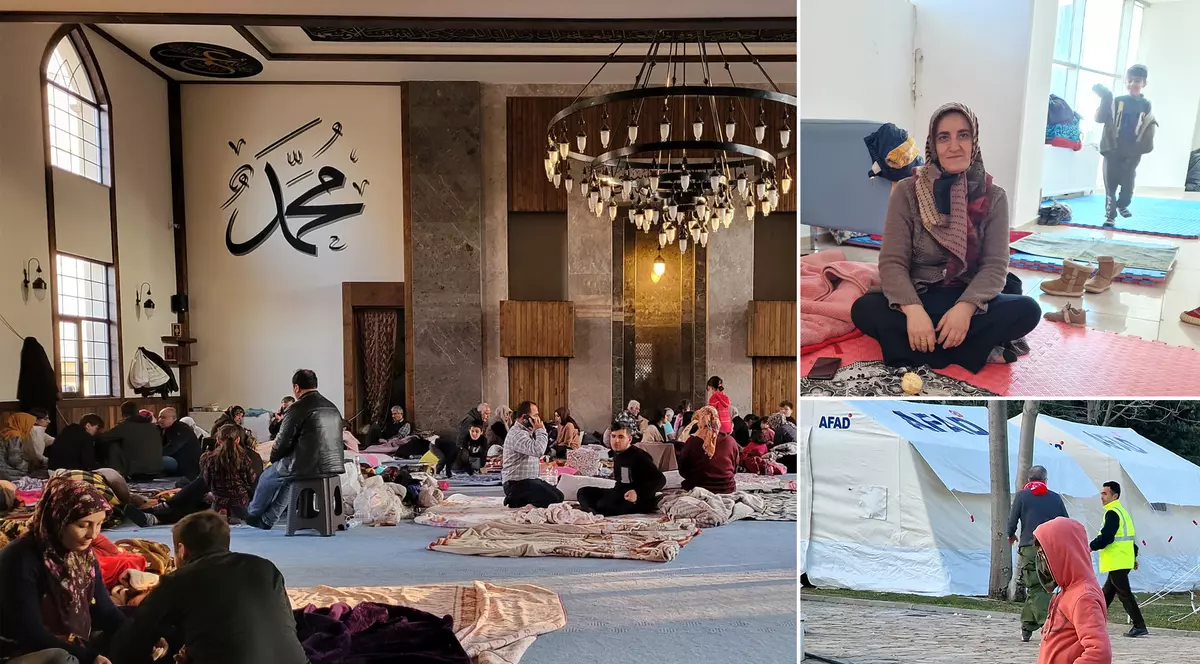 Corespondenţă din Gaziantep. Cutremurele i-au alungat din case, așa că oamenii trăiesc de o săptămână în parcări, săli de sport și moschei. „Tresar la cel mai mic zgomot”