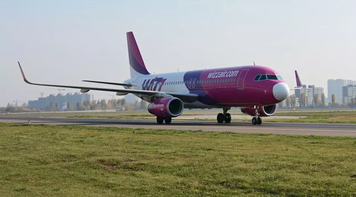Avion Wizz Air. Fotografie ilustrativa