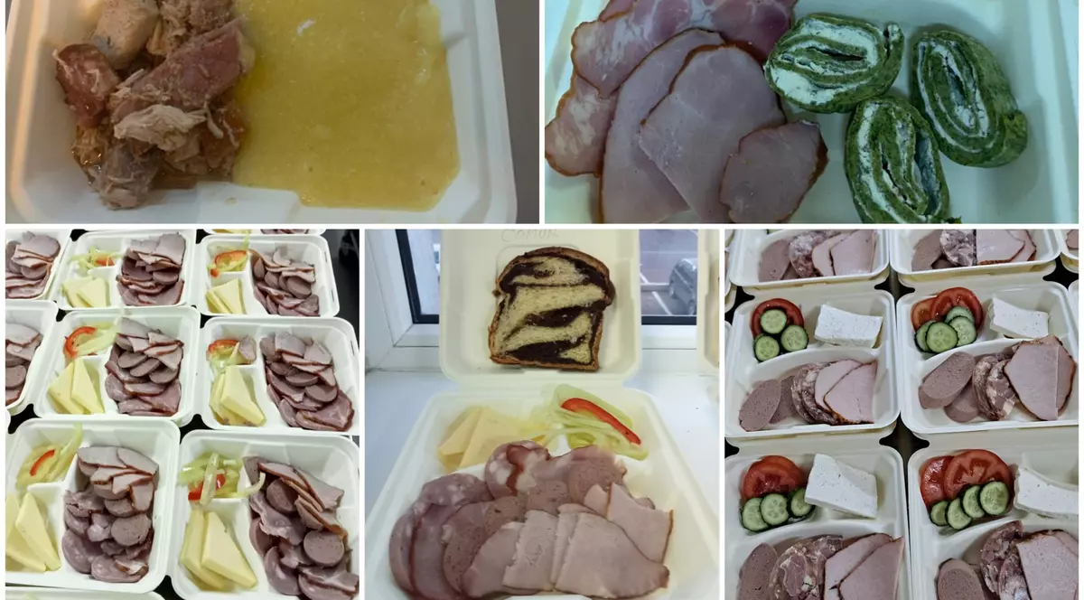 „Așa arată meniurile pacienților de la Spitalul Județean Suceava.” Imaginile au stârnit sute de comentarii