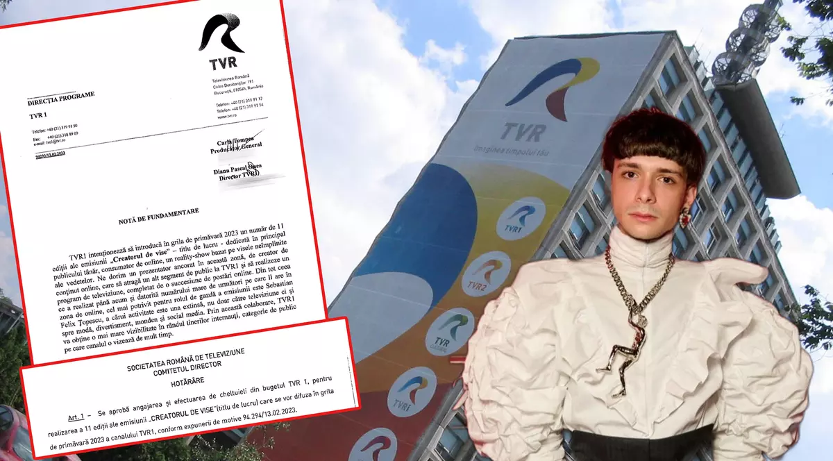 Cu mama în Consiliul de Administraţie, Sebastian Felix Țopescu, fiul fostului mare comentator sportiv, primește o emisiune la TVR. Care este bugetul