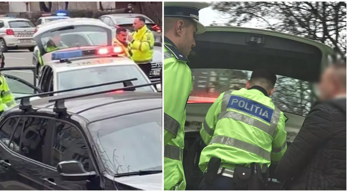 Un șofer care nu avea permis, cursă cu poliția pe urme, la Timișoara. A lovit șapte mașini și a ieșit pozitiv la cocaină | VIDEO