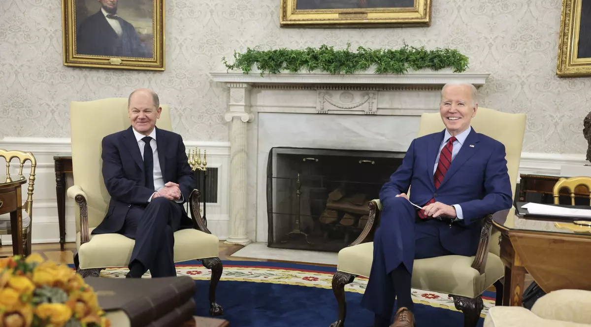 Olaf Scholz, primit de Joe Biden la Casa Albă: „Acesta este un an foarte important din cauza amenințării foarte periculoase la adresa păcii”