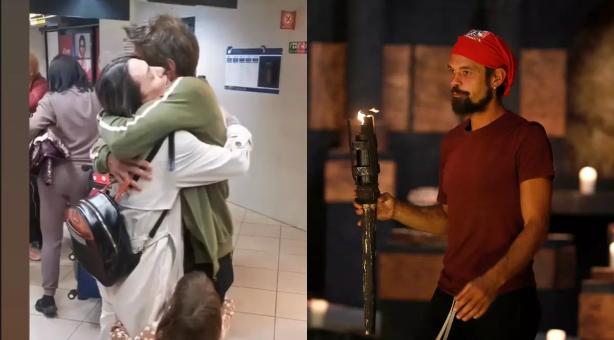 DOC s-a întors în România după eliminarea de la Survivor 2023. Cine l-a așteptat la aeroport și ce reacție a avut soția când l-a văzut