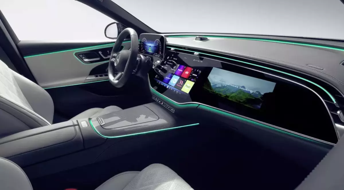 Mercedes dezvăluie interiorul noii Clase E
