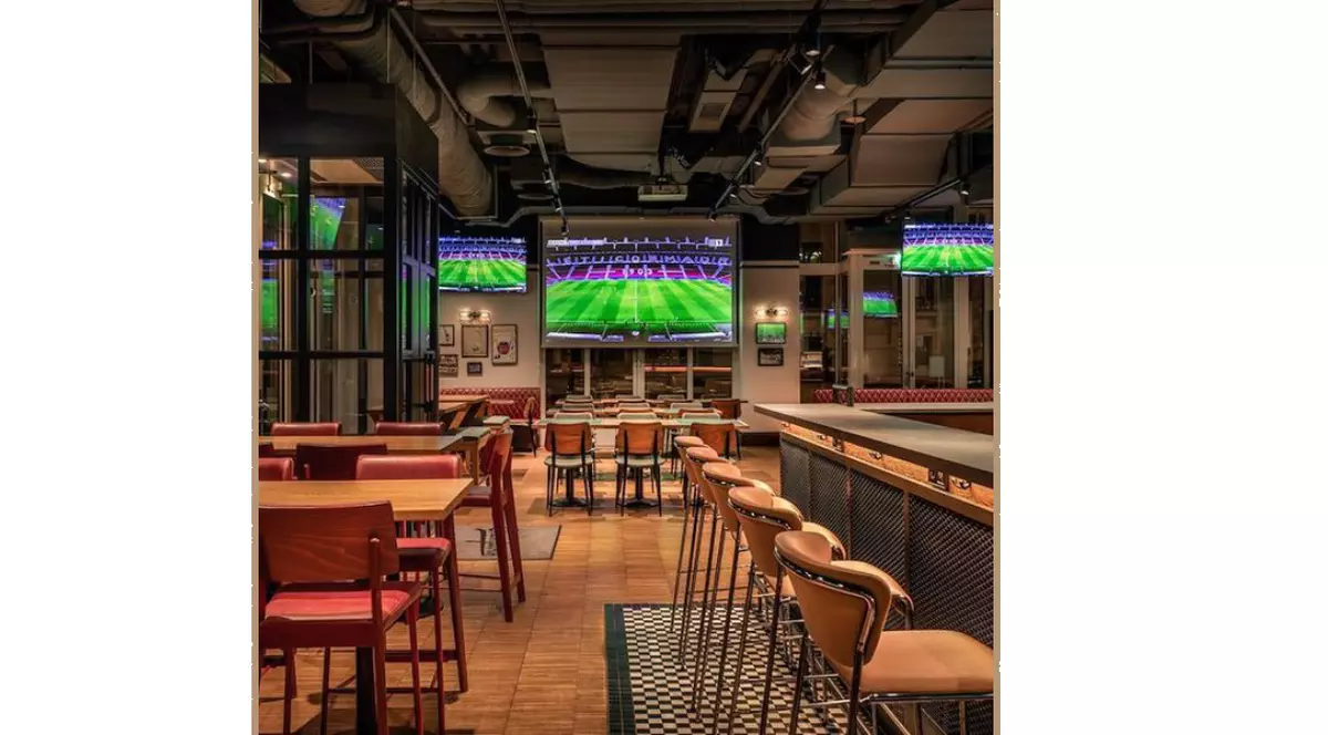 Organizarea restaurantului pentru serile de meci de fotbal