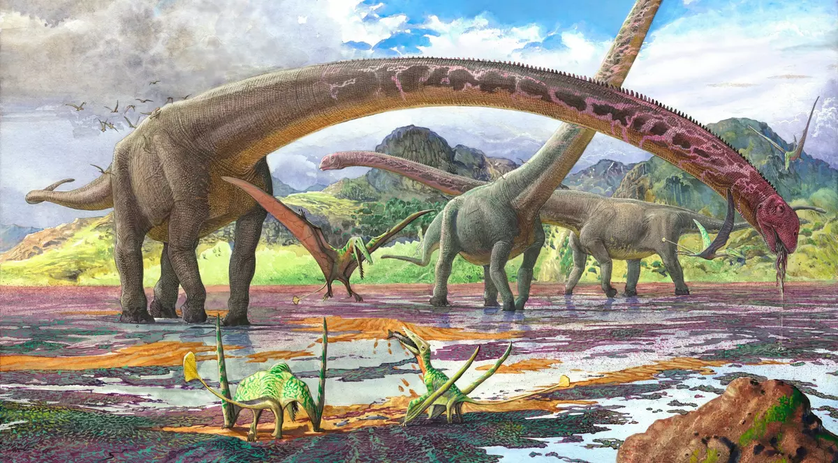 Rămășițele dinozaurului cu cel mai lung gât cunoscut vreodată, descoperite în China