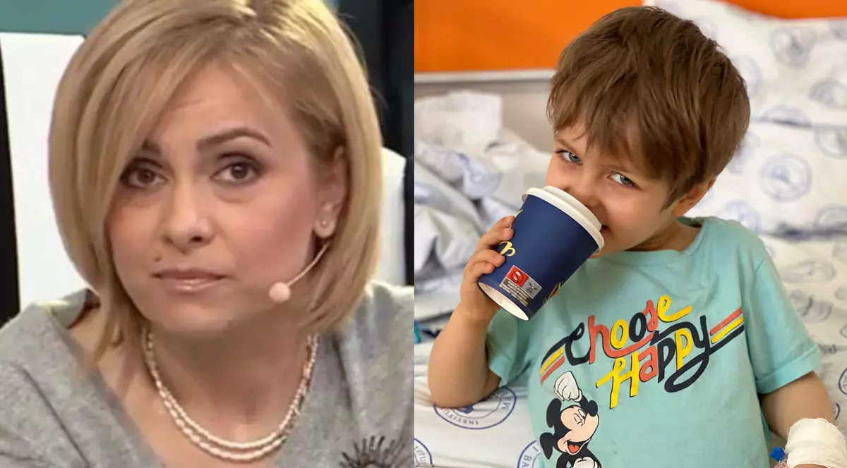 Simona Gherghe și fiul ei, Vlad