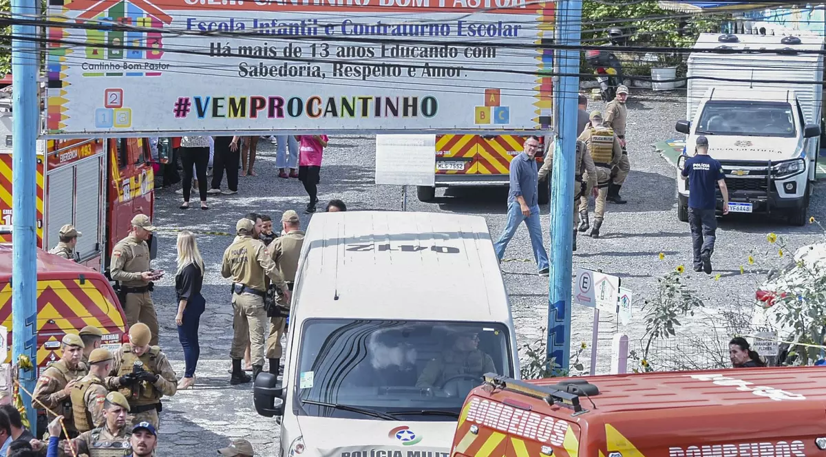 Atac cu toporul la o creșă din Brazilia. Patru copii au fost uciși, alți cinci sunt răniți