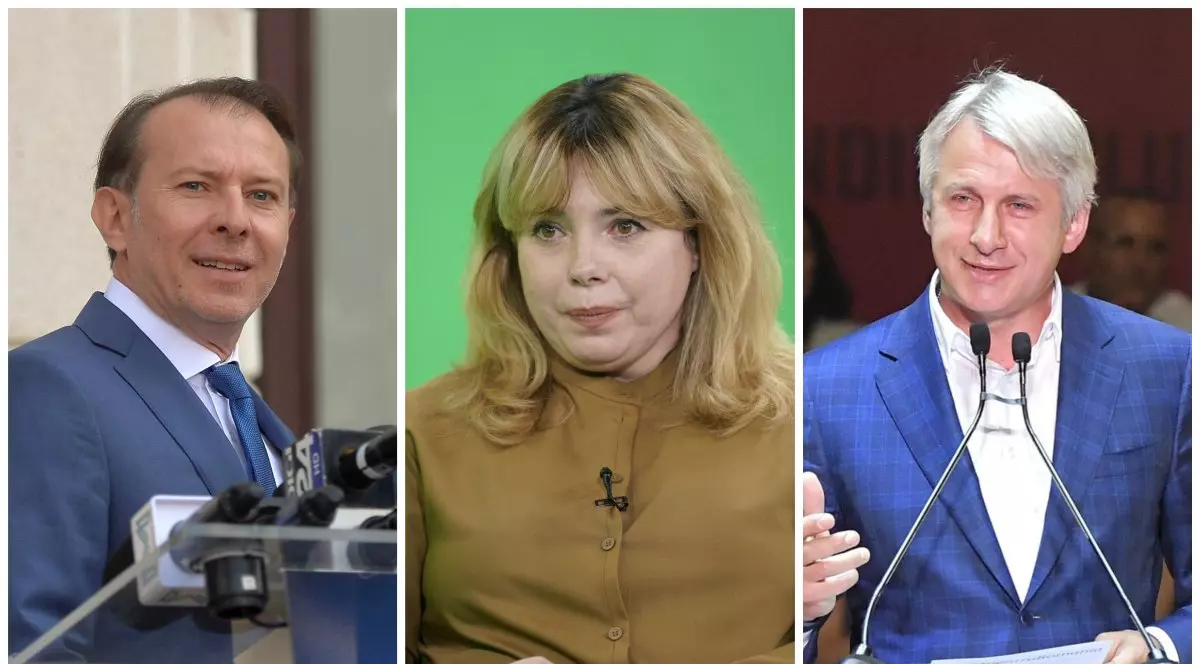 Florin Cîțu, Anca Dragu și Eugen Teodorovici