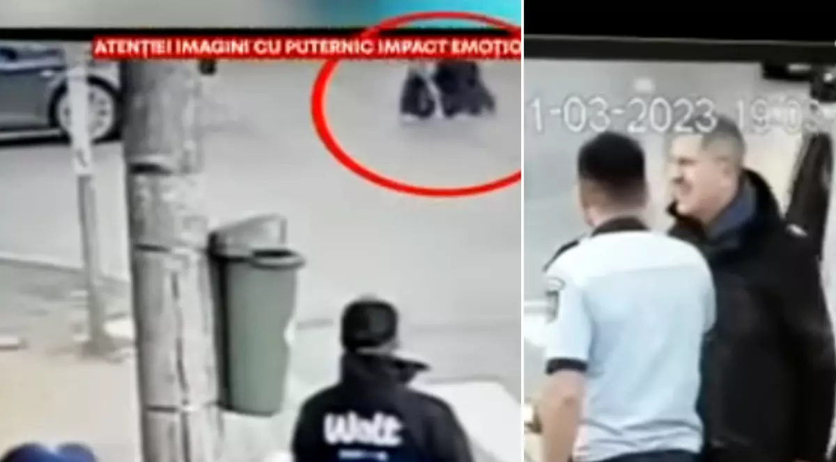 Imagini cu momentul în care Dan Barna e lovit de o mașină, când era pe trotinetă. Surse din Poliție: „El a trecut pe roșu”