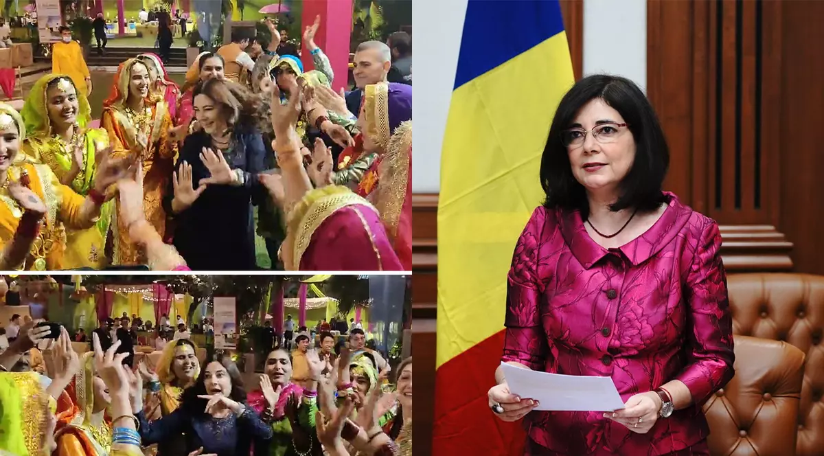 VIDEO. Cum a fost surprinsă ambasadoarea României în India la o petrecere pentru diplomați străini. „O latură mai puţin sobră a diplomaţiei”