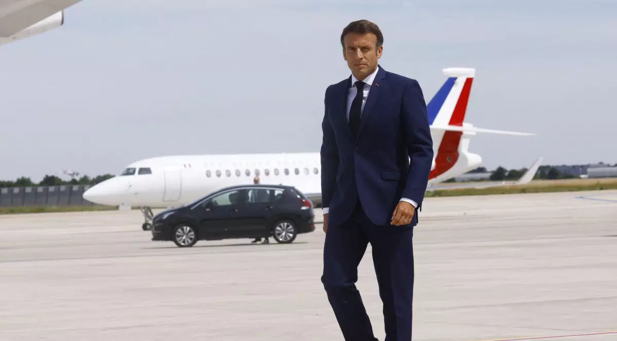 Președintele francez Emmanuel Macron. Foto cu caracter ilustrativ: Hepta