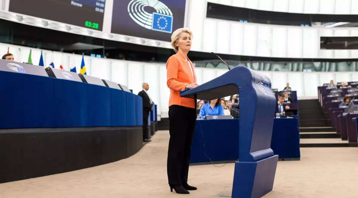 Președinta Comisiei Europene, Ursula von der Leyen. Foto: Hepta