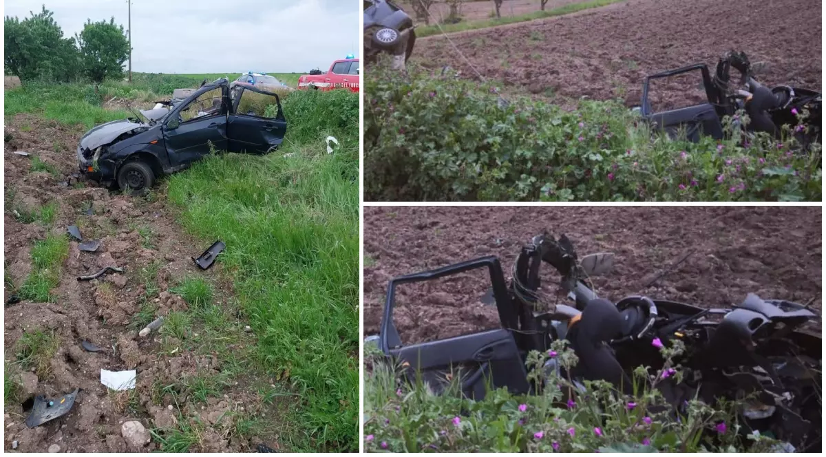 Mașina în care erau doi tineri români s-a rupt în două, pe o șosea din Italia, în prima zi de Paște. Darius și Daniel au murit pe loc