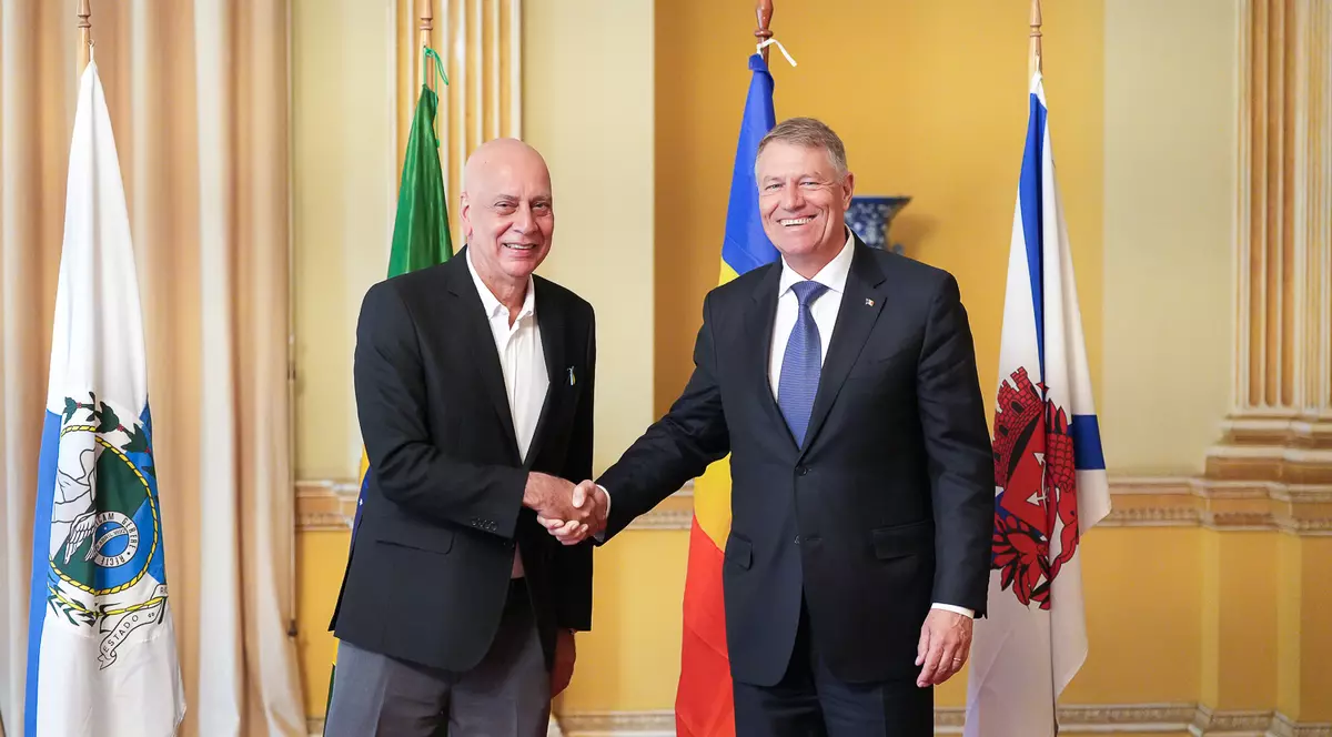 Președintele Klaus Iohannis s-a întâlnit cu autoritățile din Rio de Janeiro, în a doua zi a vizitei în Brazilia