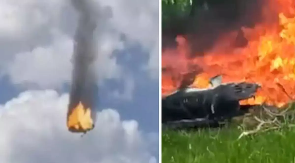 Două aeronave militare ruseşti s-au prăbuşit în regiunea Briansk, aflată la granița cu Ucraina, la câteva ore distanță