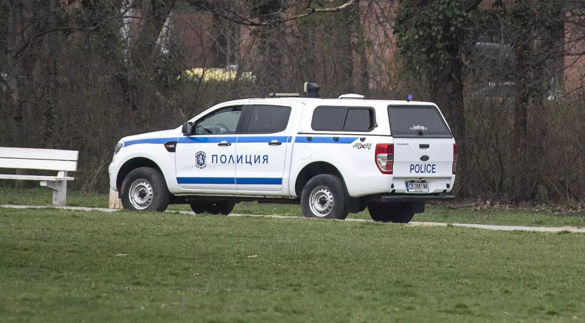 Masina de politie in Bulgaria. Foto ilustrativa: Hepta