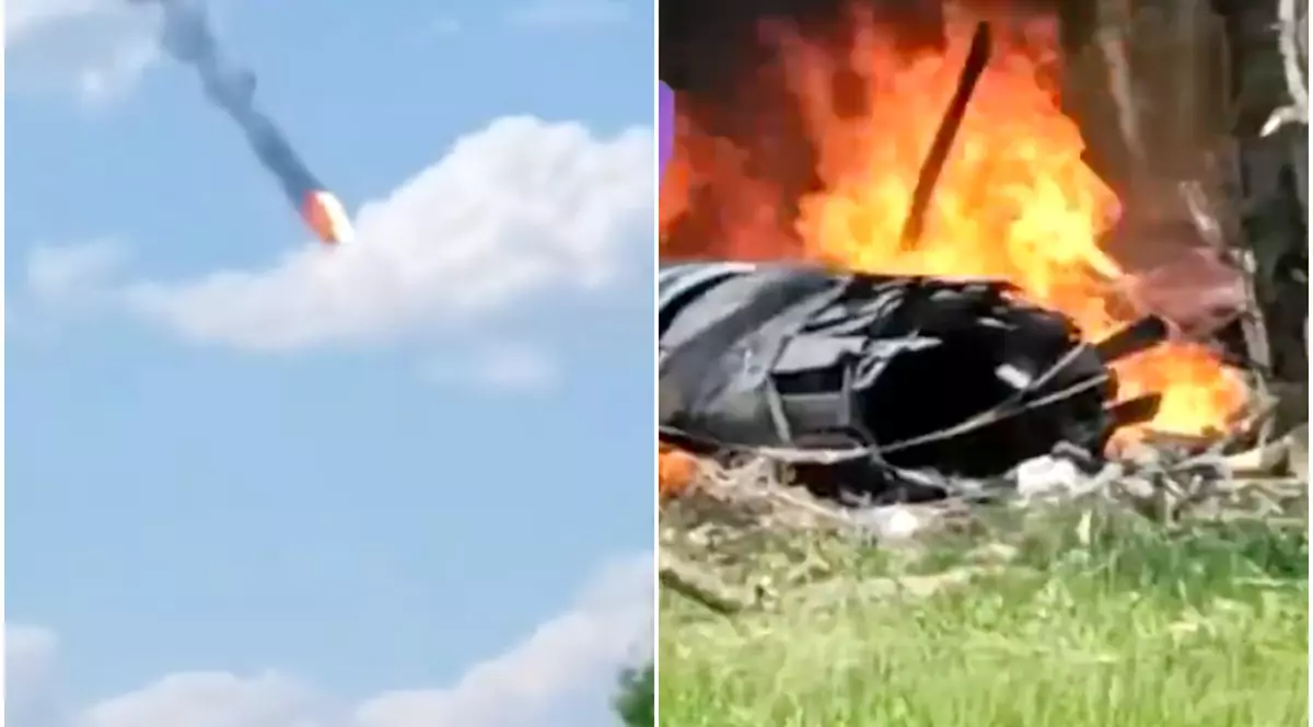 Cinci aeronave militare ale Moscovei, nu patru, au fost doborâte în regiunea rusă Briansk, spune un oficial ucrainean, care neagă orice implicare a Kievului