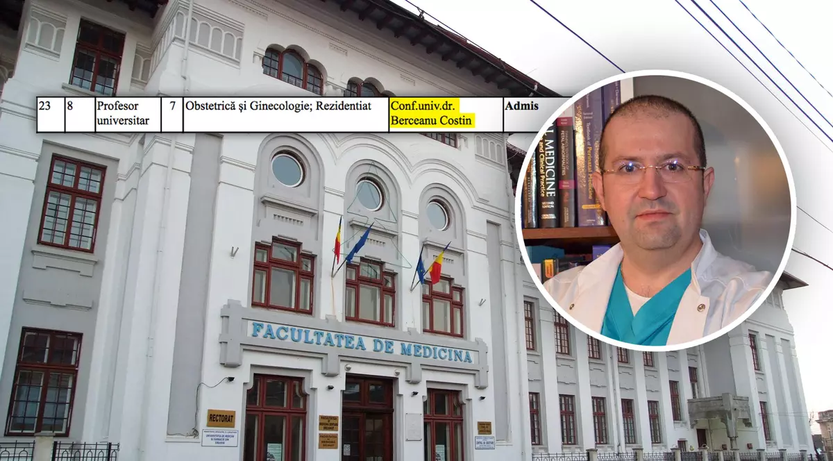 Doctor cercetat pentru ucidere din culpă primește post de profesor la Universitatea de Medicină și Farmacie din Craiova