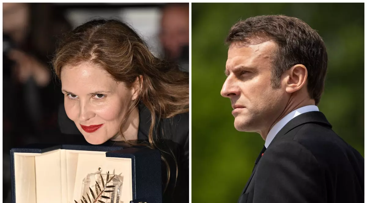 MOMENT DE ȘOC LA CANNES: Cineasta Justine Triet l-a atacat pe Macron cu trofeul în brațe: „Țara a fost traversată de o contestare puternică și unanimă a reformei pensiilor, care a fost negată și reprimată într-o manieră șocantă”