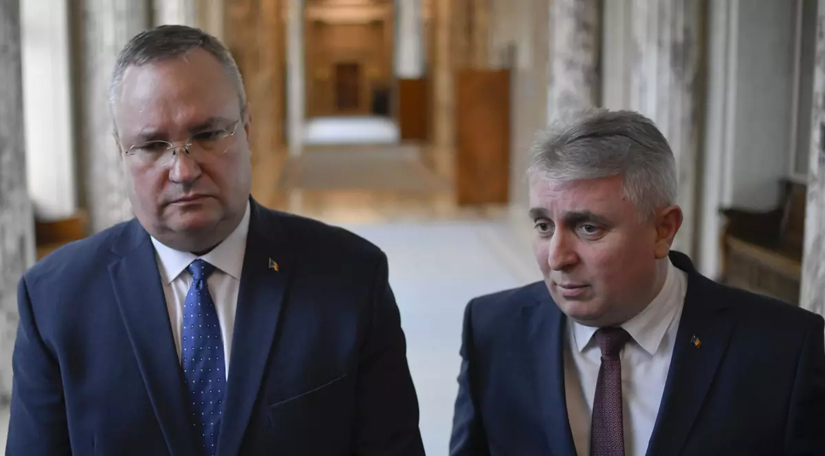 Nicolae Ciucă și Lucian Bode sunt cei care răspuns de modul cum se descurcă PNL FOTO Hepta