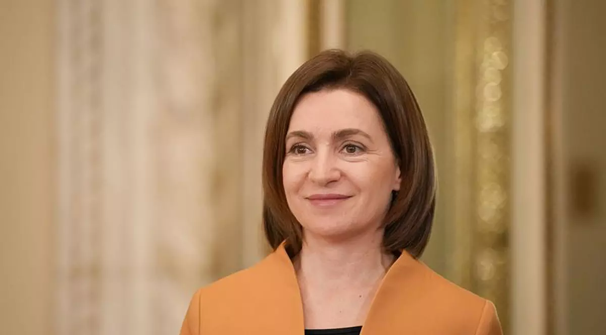 Maia Sandu, mesaj de 9 mai: „Suntem aici ca să condamnăm agresiunea Federației Ruse împotriva Ucrainei”