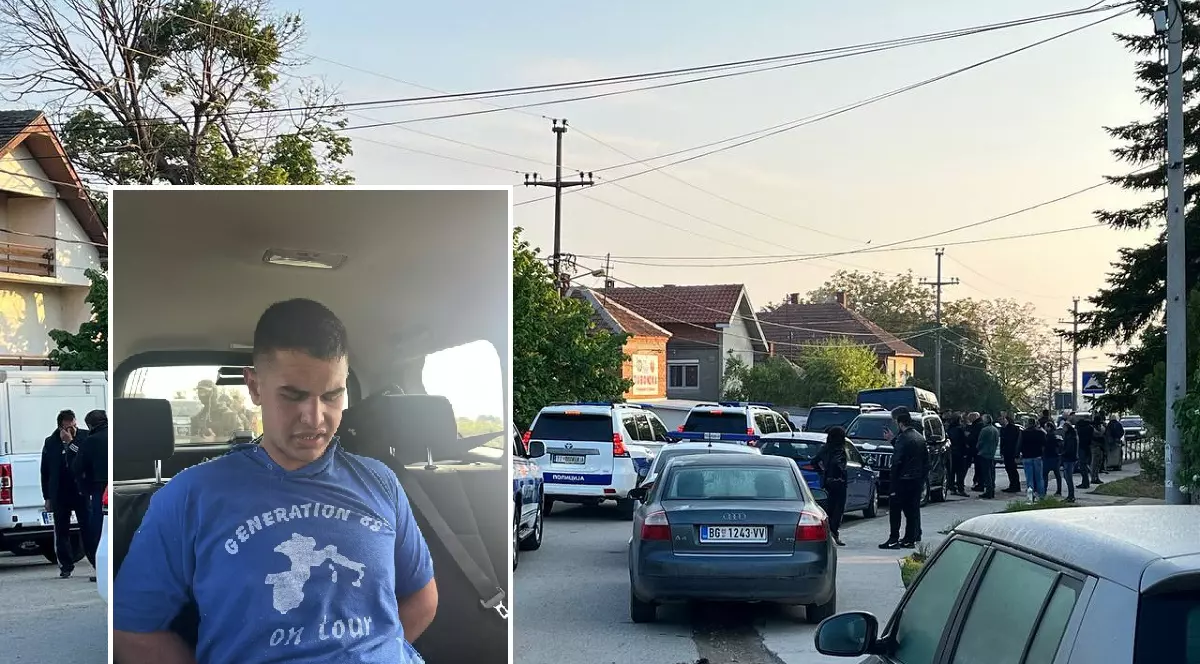 Un singur cuvânt repetat de zeci de ori a spus tânărul de 21 de ani când a fost arestat și întrebat de ce a ucis 8 oameni, în Serbia