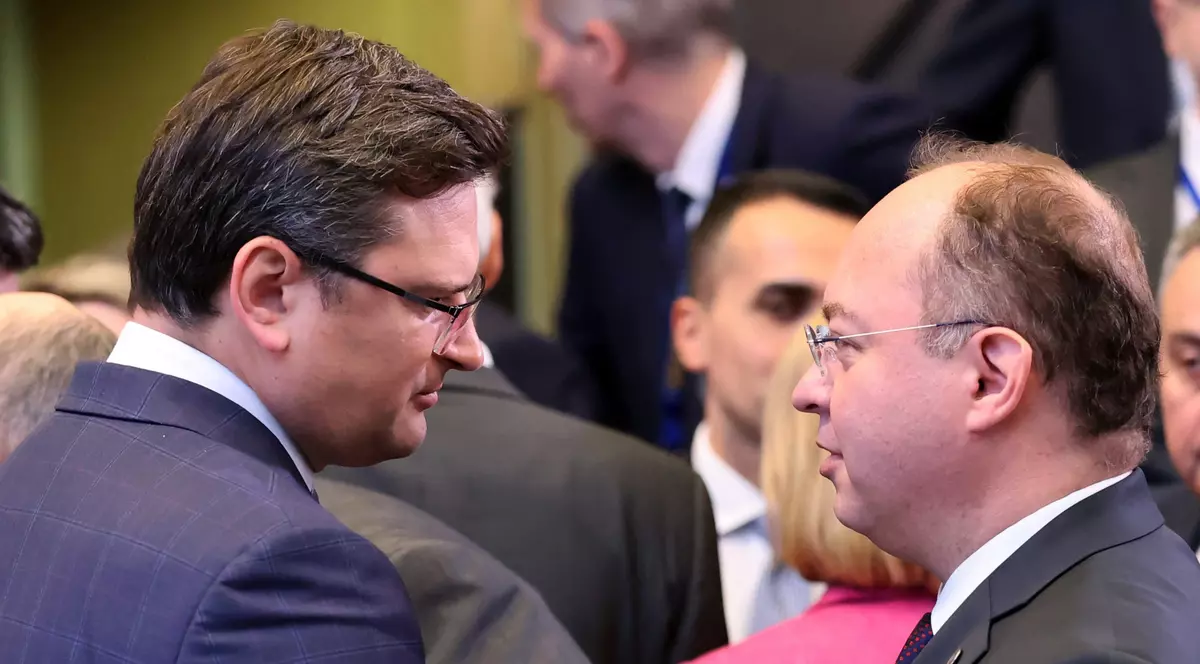 Bogdan Aurescu s-a întâlnit cu Dmytro Kuleba. Ministrul român susține înfiinţarea unui tribunal special pentru sancţionarea crimei de agresiune din Ucraina