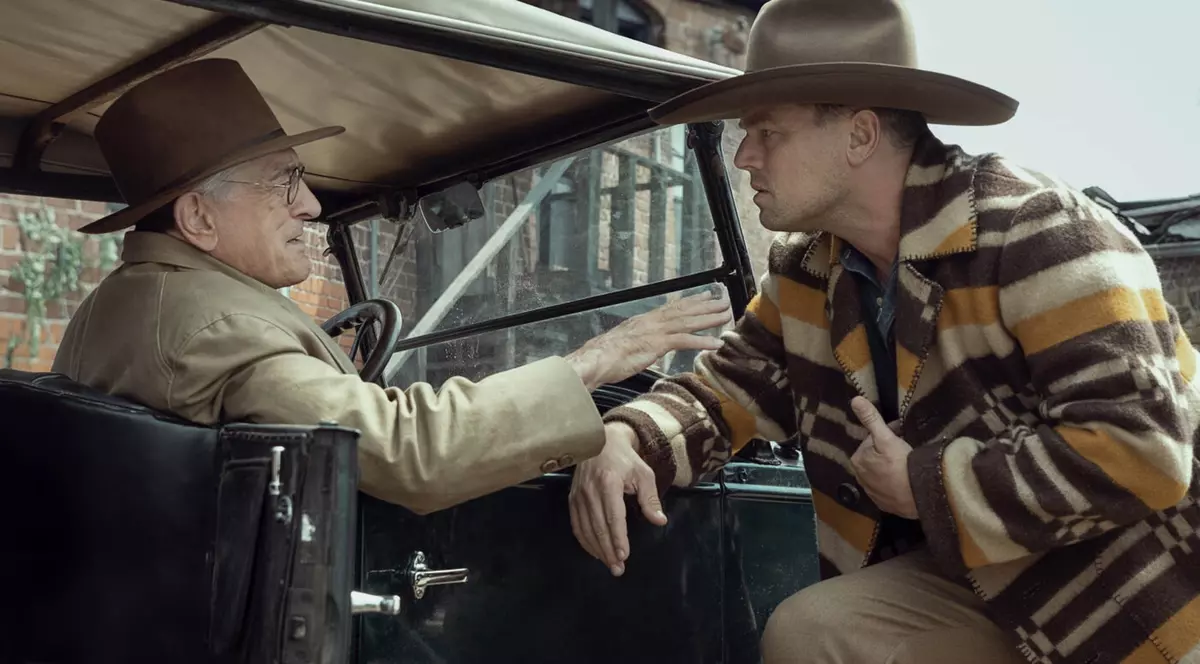 Robert De Niro și Leonardo DiCaprio joacă împreună în filmul „Killers of the Flower Moon” regizat de Martin Scorseze Foto: Profimedia