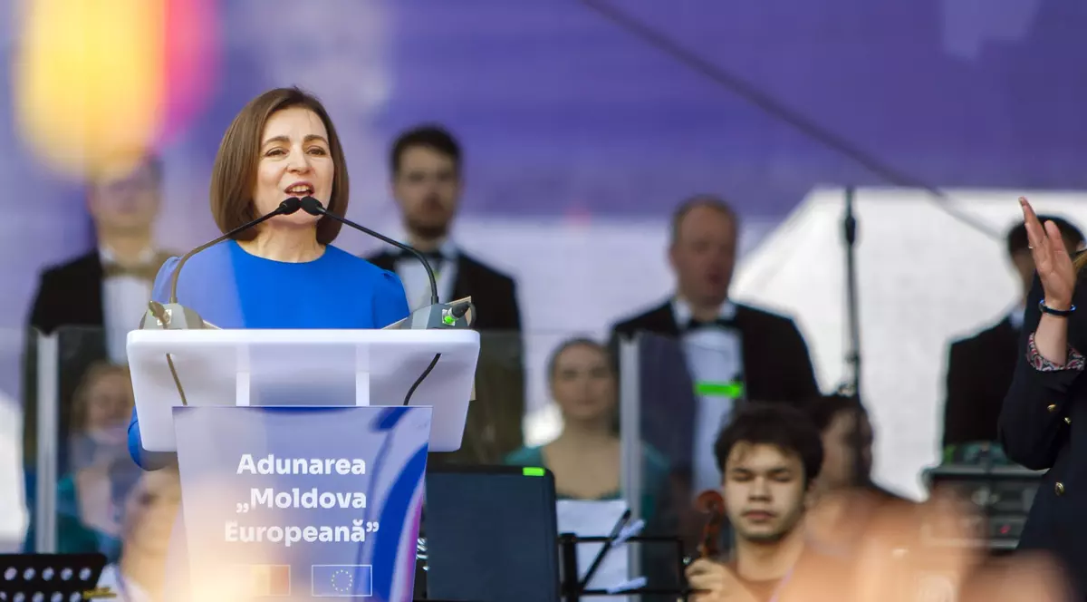 Maia Sandu anunță că va candida pentru un nou mandat de președinte al Republicii Moldova