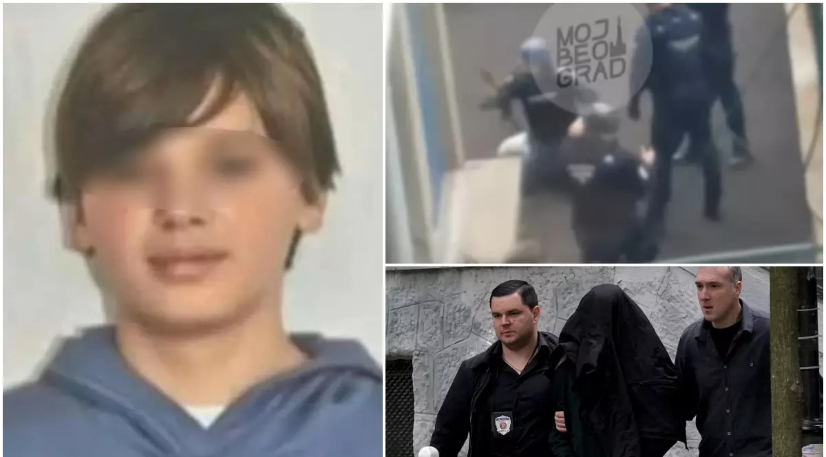 Primele declarații ale elevului de 13 ani care și-a ucis opt colegi într-o școală din Belgrad. Momentul arestării lui a fost filmat