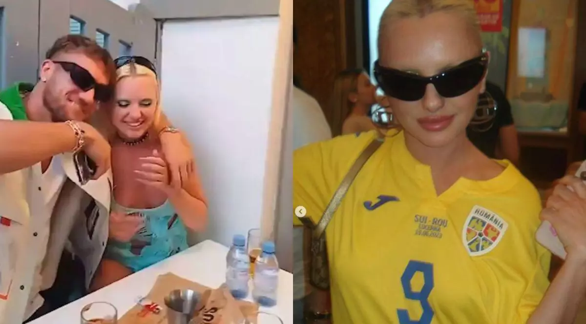 Cum a fost surprinsă Alexandra Stan alături de fotbalistul George Pușcaș în Mykonos. Se zvonește că au o relație
