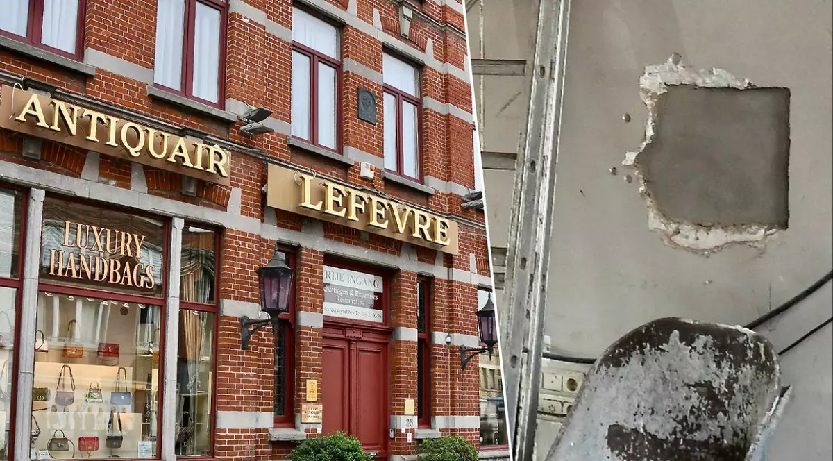 Trei români au furat genți de lux de 200.000 de euro printr-o gaură în peretele unui anticariat din Belgia și le-au scos la vânzare pe site-uri din țară