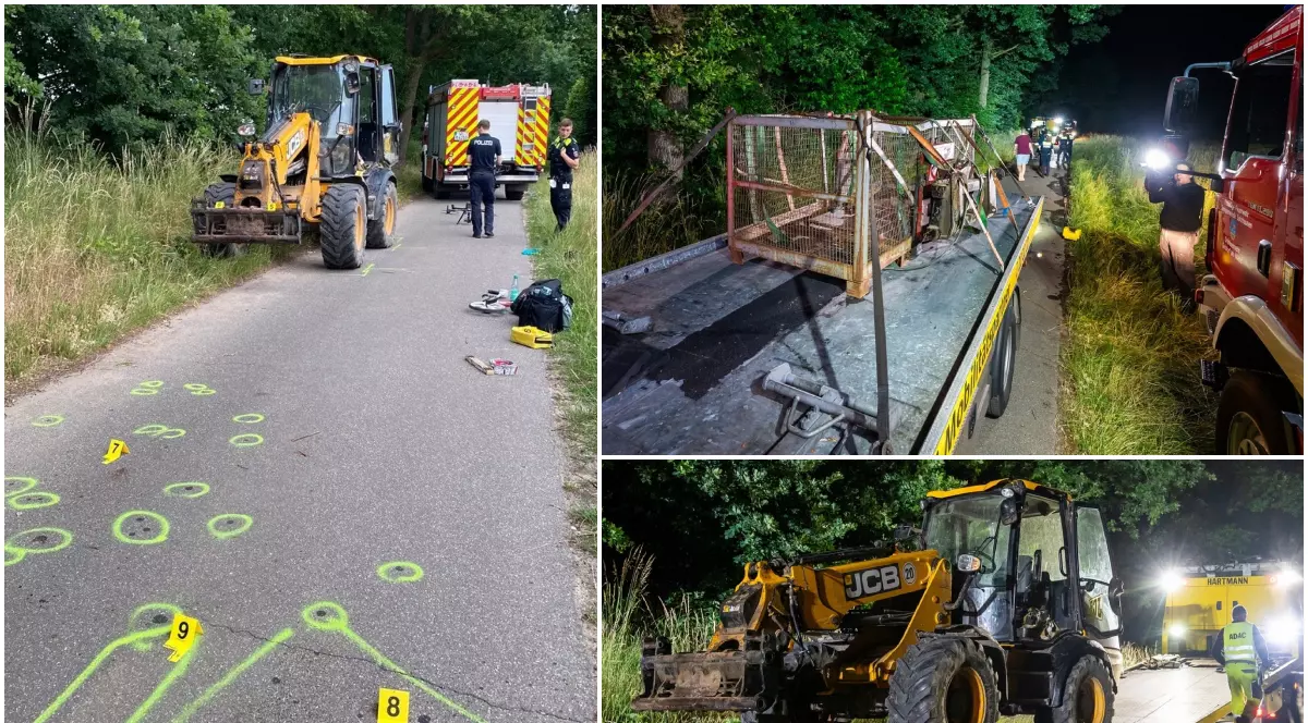 Un băiețel de 5 ani și un bărbat au murit, alți 10 copii au fost răniți, în timp ce erau plimbați într-o cușcă cu zăbrele, într-o tabără „tata și fiul”, în Germania