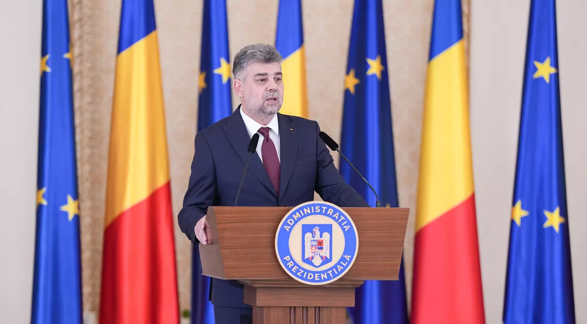 Marcel Ciolacu, primele declarații după ce a fost desemnat premier. Și-a început discursul cu o urare către Iohannis