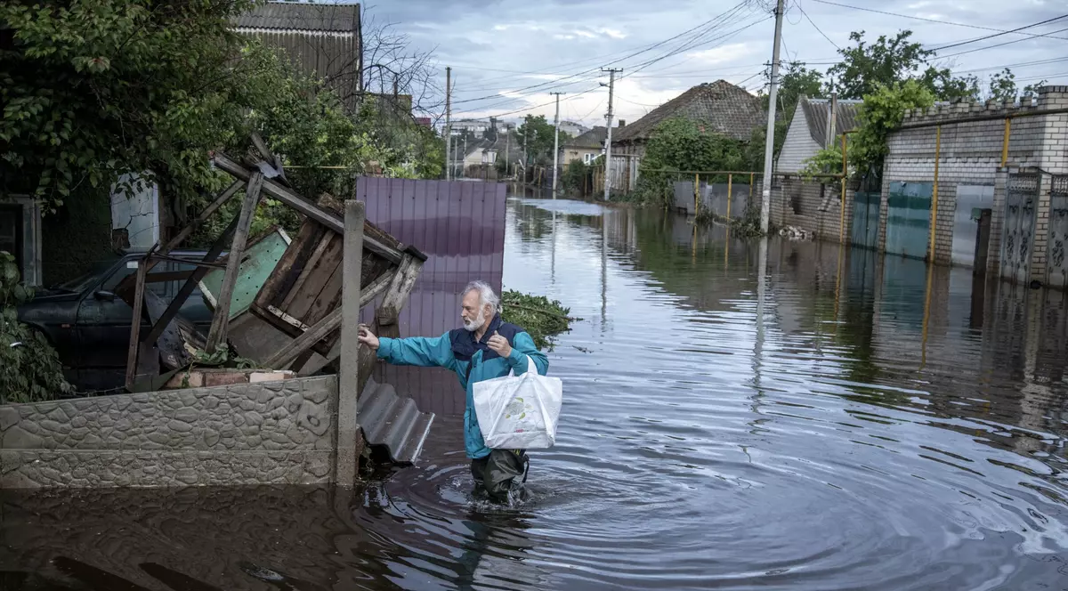 Distrugerea barajului de la Nova Kahovka este „cea mai mare catastrofă provocată de invadatorii ruși”