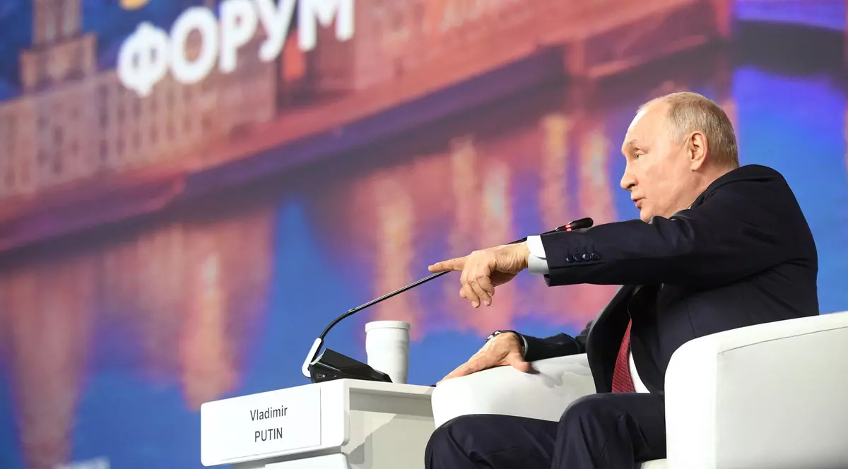 Vladimir Putin, elogii despre economia rusă la Forumul de la Sankt Petersburg: „Șomajul nu a fost niciodată atât de mic”