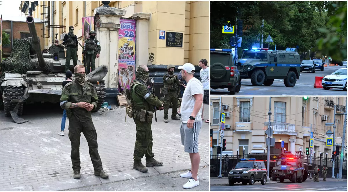 IMAGINI NEAȘTEPTATE. Rebeliunea lui Prigojin a provocat un șoc rușilor, care s-au trezit cu războiul la ușă. „M-am gândit cum trăiesc ucrainenii așa, de peste un an”