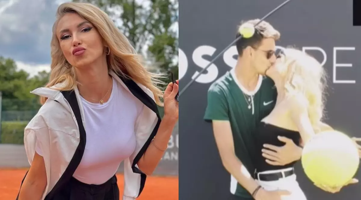 Sărut între Andreea Bălan și Victor Cornea. Unde se află îndrăgostiții și cum s-au pozat