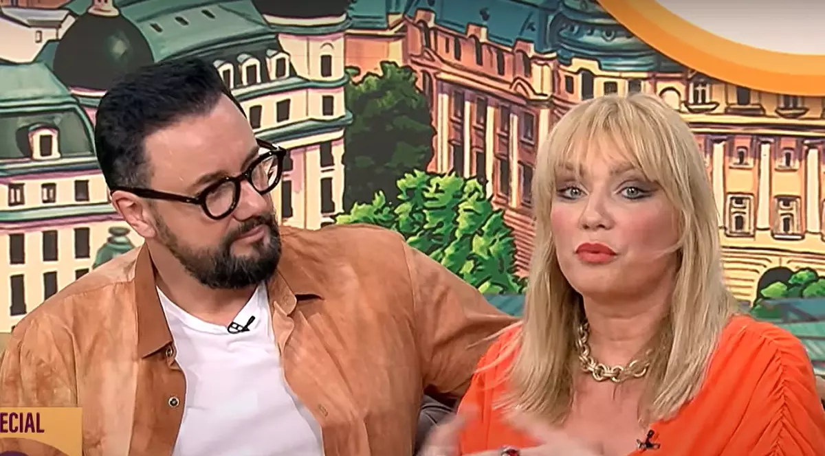 Cristina Cioran l-a pălmuit pe Cătălin Măruță în emisiunea lui de la Pro TV. Vedeta nu s-a abținut la gestul prezentatorului: „Asta ce a fost?”