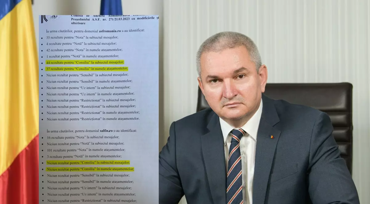 INVESTIGAȚIE Nicu Marcu, președintele ASF, și-a crescut leafa cu 32%, dublu față de mărirea de 15% a angajaților. El a ajuns la 16.000 de euro pe lună și a început cercetarea disciplinară contra angajaților care au dat documente procurorilor