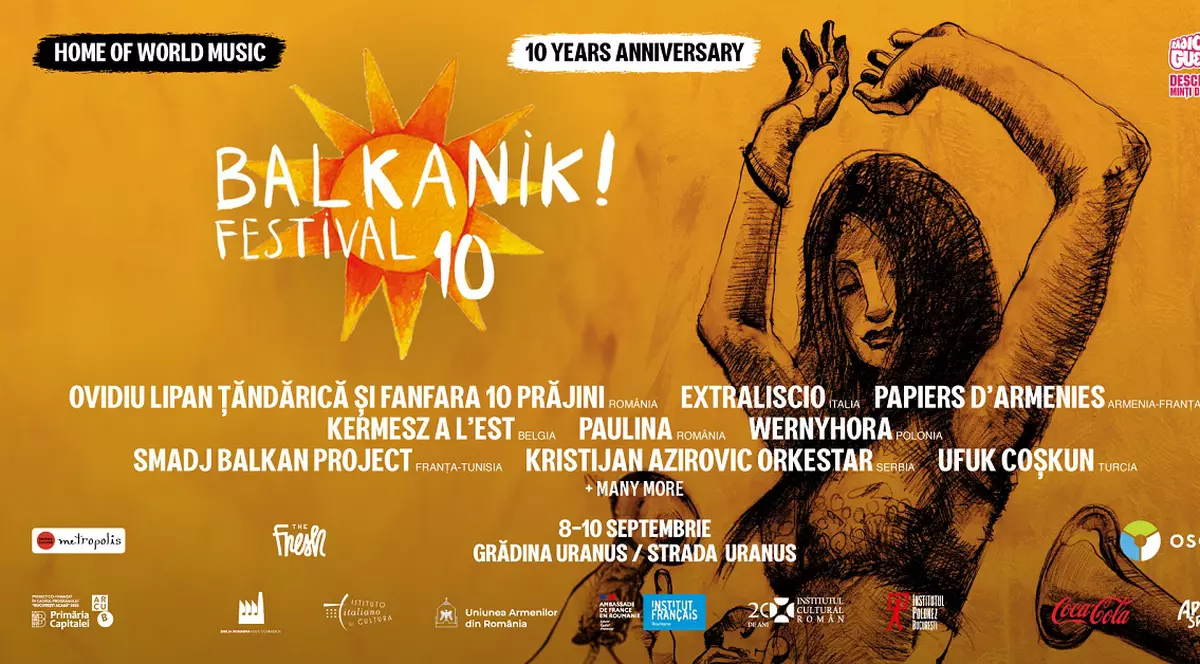 Zece ani de diversitate muzicala si culturala: Balkanik Festival  - Home of World Music anunta artistii de la editia X